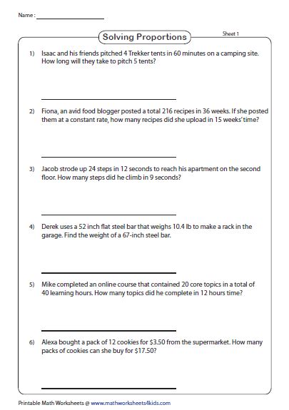 Image result for Problem Solving Involving Proportion
