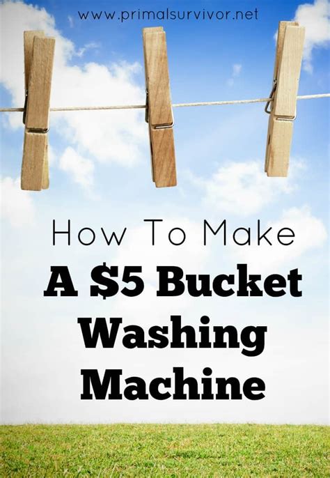 Image result for DIY Bucket Washing Machine