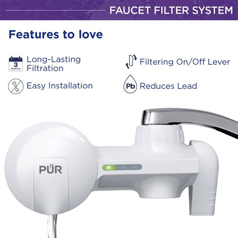 PUR Faucet Filtration System- Horizontal - PUR