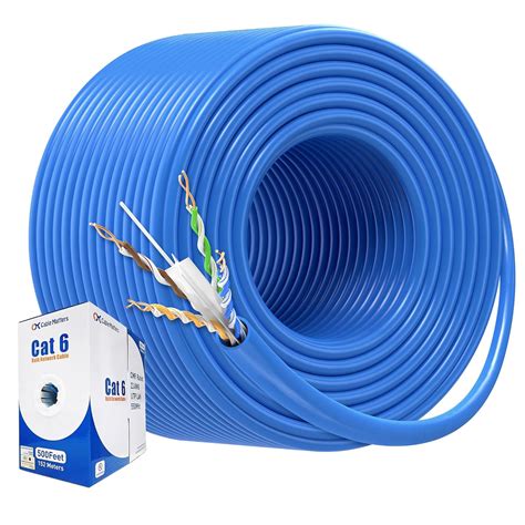 Cable Matters [UL Listed] 10Gbps in-Wall Riser Rated (CMR) 23AWG Bare ...