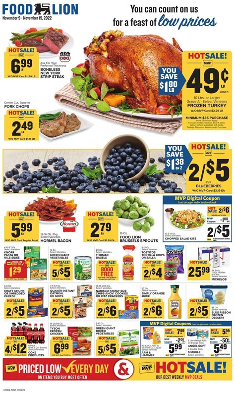 Food Lion Ad Circular - 11/09 - 11/15/2022 | Rabato