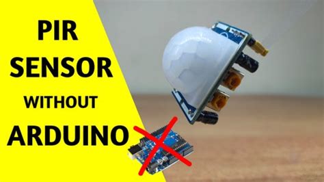 PIR Sensor without Arduino 的图像结果