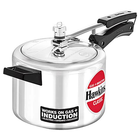 Buy Hawkins Classic Pressure Cooker - Inner Lid, Silver, ICL40 Online ...