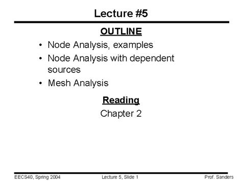 Node Analysis Examples 的图像结果