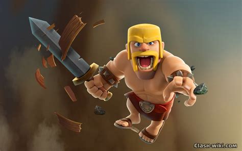 Clash Of Clans Barbarian