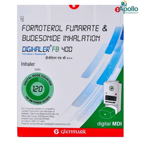 Digihaler FB 400 Inhaler Price, Uses, Side Effects, Composition ...