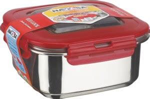 NAYASA Steel Grocery Container - 350 ml Price in India - Buy NAYASA ...