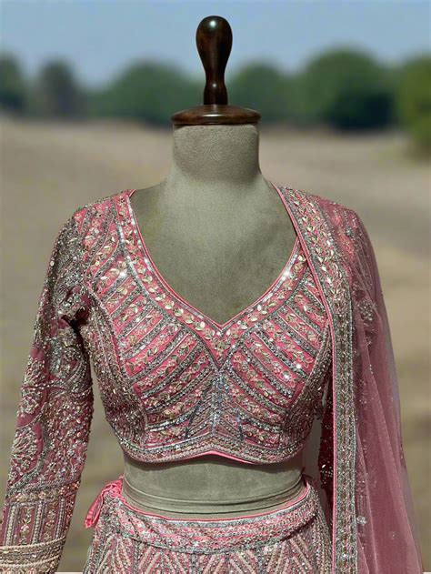 Net Lehenga Choli Ready to Wear – fazalandsons.com