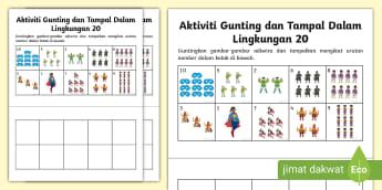 Koleksi BBM Lembaran Aktiviti Prasekolah Tema Adiwira