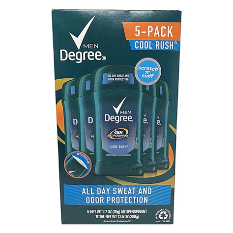 Amazon.com : Degree Men Dry Protection Anti-Perspirant, Cool Rush (2.7 ...