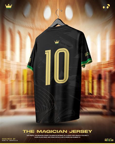 The Prince, The Magician Jersey—A Tribute to Neymar Jr. :: Behance