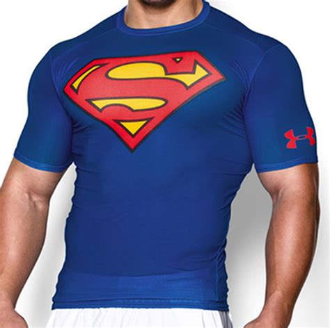 Under Armour Alter Ego SuperMan Compression T-Shirt -1244399-401 ...