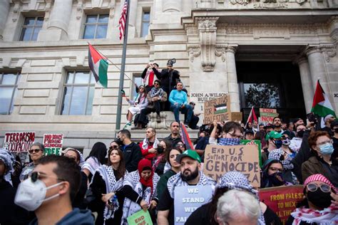 Palestine Protest in D.C. Directs Its Rage at Joe Biden