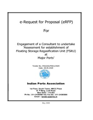 Fillable Online e-Request for Proposal (eRFP) For Fax Email Print ...
