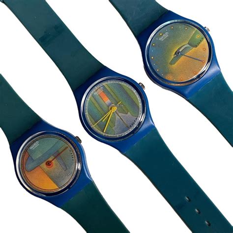 Swatch Art special Jean-Michel Folon full series 3 watches... for Rs ...