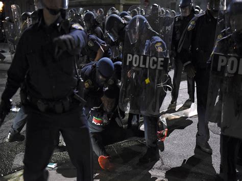Freddie Gray: Baltimore protests turn violent a week after death of ...