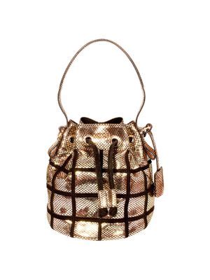Buy Sassora Genuine Leather Women Bucket Bag Online