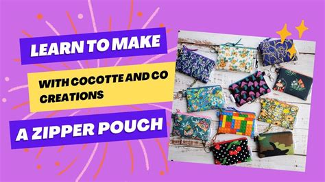 Image result for YouTube Zipper Pouch Tutorial