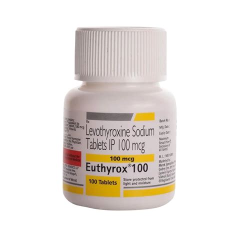 AnimealEUTHYROX 100MG TABLET - Upto 15% Off - Animeal