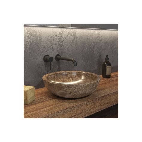 Lavabo da Appoggio in Marmo Elena SBP Gray colore grigio