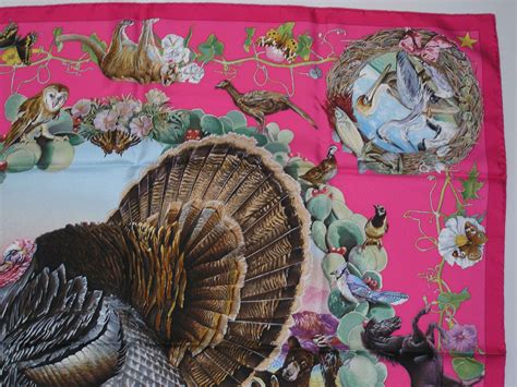 Texas Wildlife La Faune et Flore du Texas Hermes Scarf - It's All Goode