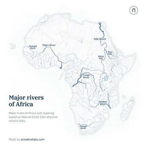 Niger River Africa Map