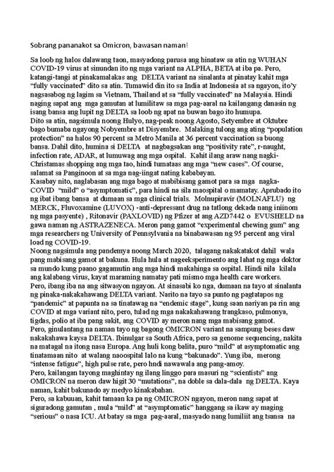 Column Writing Examples Philippines at Charlotte Wiltshire blog