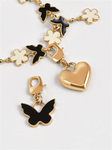 Black Quilted Boxy Top Handle Bag - CHARLES & KEITH IN