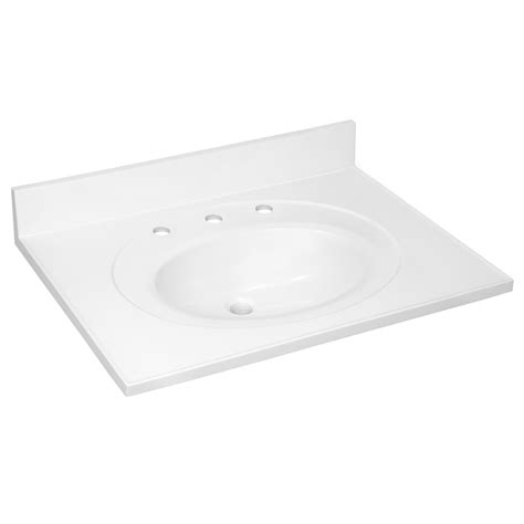 Cultured Marble Widespread Vanity Top, 31 Inch x 22 Inch ǀ Bath ǀ Today ...