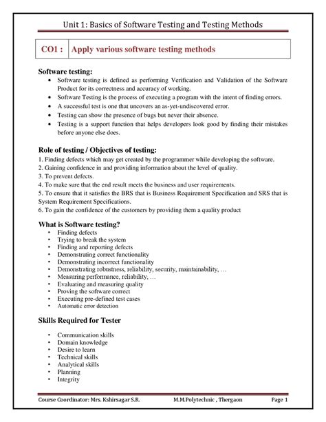 Image result for Software Testing Tools Notes