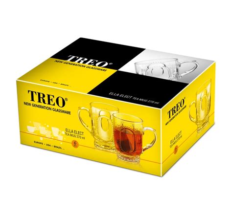 Buy Ella Elect Tea Mug 270ML, Set of 6 Online - Treo by Milton