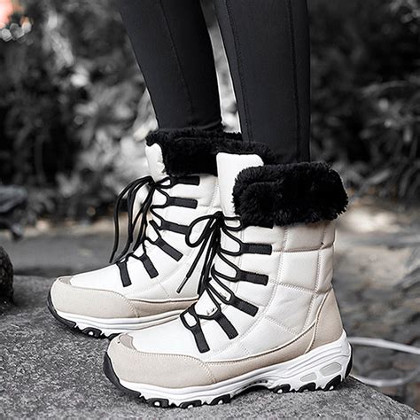 OKBOP Women's Snow Boots-Dress Shoes for Women Christmas Mini Boots ...