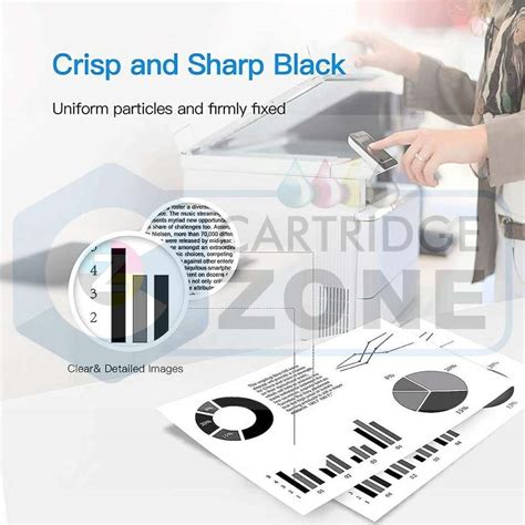 CARTRIDGE ZONE W1112A / 110A Black Toner Powder for HP Laser 108 108a ...