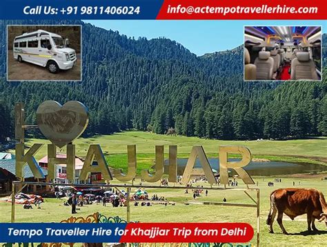 Hire Tempo Traveller on Rent from Delhi to Khajjiar