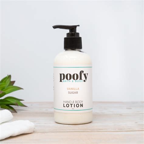 Vanilla Sugar Hand & Body Lotion - Poofy Organics