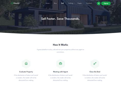 Hously - PHP Real Estate Template