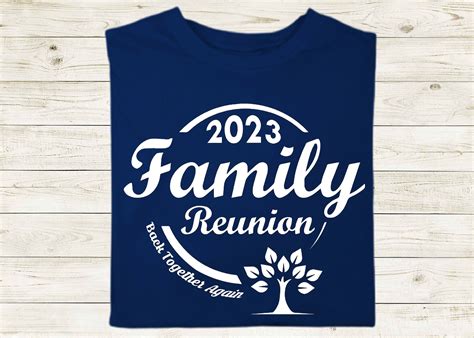 Family Reunion 2023 SVG T-shirt Design - Etsy