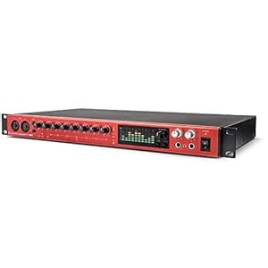Focusrite AMS-CLARETT-8PRE-USB 18-In/20-Out Audio Interface (Red ...