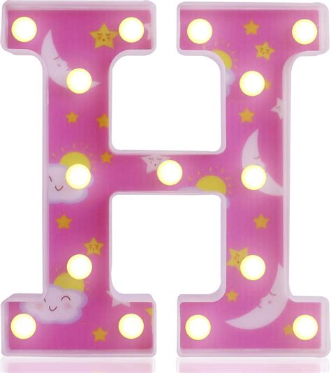 Pooqla Marquee Letter Lights, Moon Star Cloud | Ubuy India