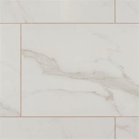 Sienna Bianca Porcelain Tile - White Tile | Floor and Decor