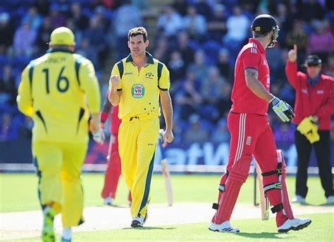 Australia's McKay takes hat-trick against England in 4th ODI - Rediff ...