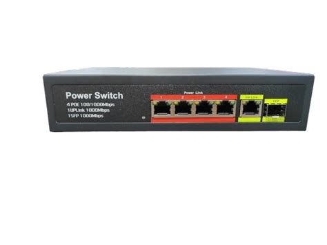 Power Over Ethernet - Tricom POE Switch 4+1+1 SFP All Port Gigabit ...