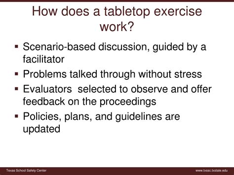 Image result for Tabletop Exercise Explained