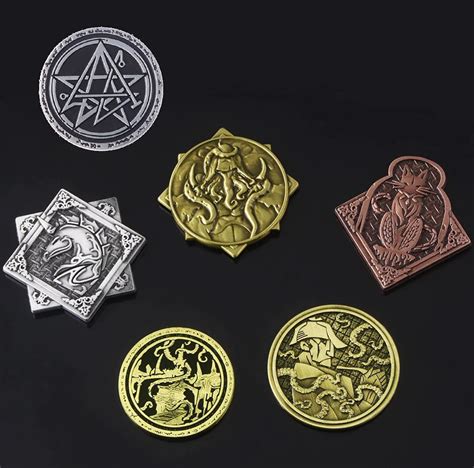 Buy Brokkr & Eitri Fantasy Coin | Cthulhu Lovecraft Mythos Necronomicon ...