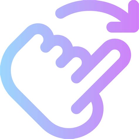 Swipe right - Free hands and gestures icons