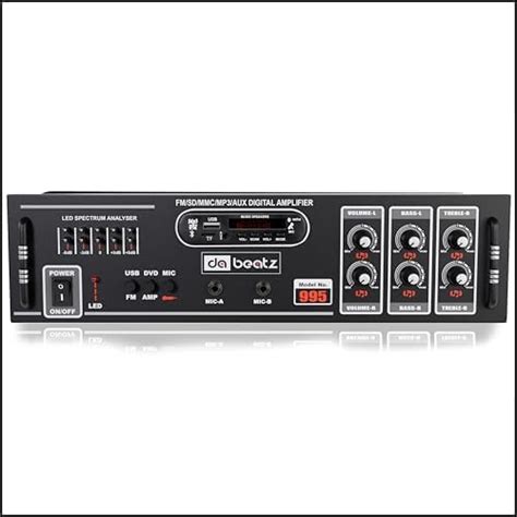 Dabeatz DB-995 Professional Power PA Amplifier with 4 Channel Circuit ...