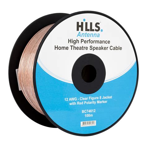 12 Gauge Speaker Cable 100m | Oxygen-Free Copper | High Sound Quality ...