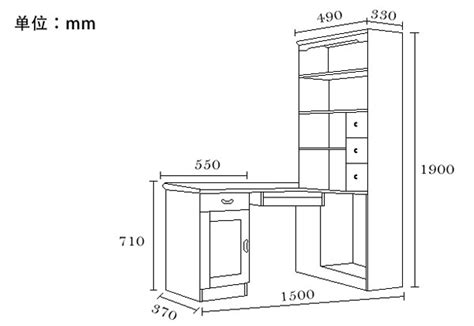 一般书柜尺寸规格标准是多少？