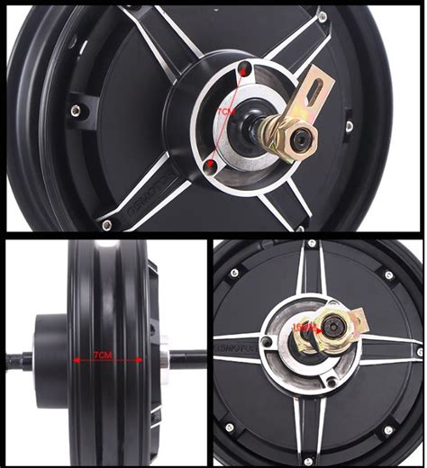 Мотор колесо QSMOTOR 60/120V 3000W 10" для електроскутера під дискове ...
