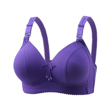 Erwazi Womens Push Up Wireless Bras Comfort Everyday Bras Full Figure T ...